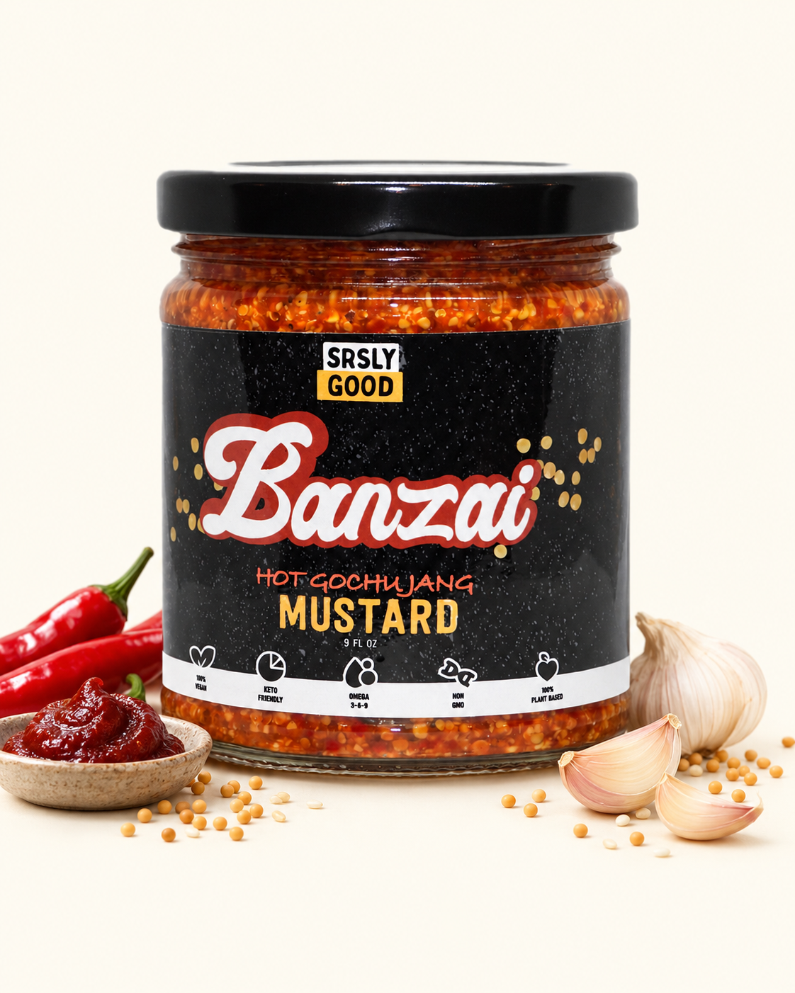 SRSLY GOOD BANZAI MUSTARD
