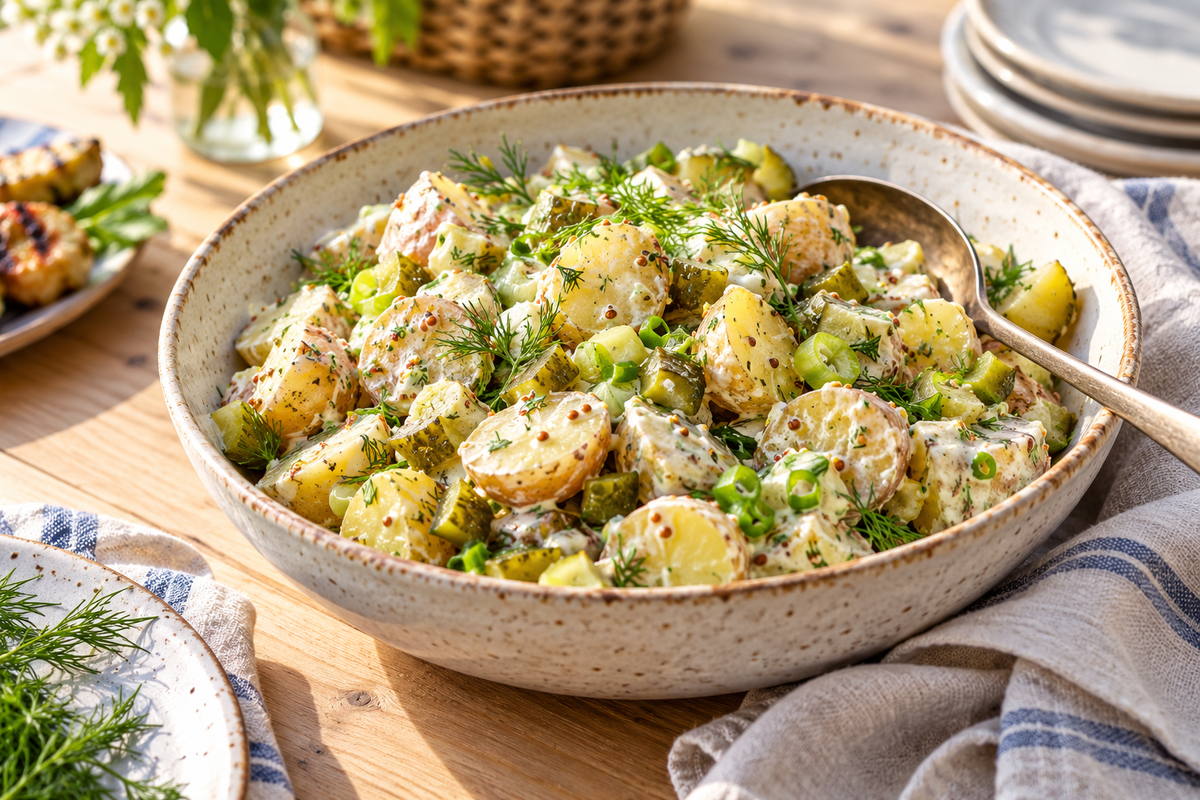 Dill Mustard Potato Salad