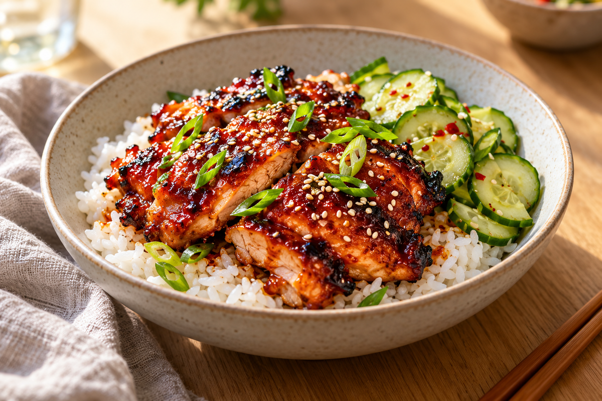 Gochujang Chicken Thighs