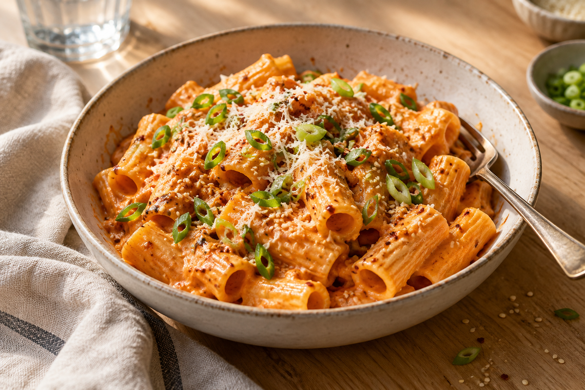 Creamy Gochujang Pasta